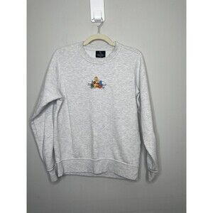 Sesame Street Sweatshirt Mens Small Gray Mental Health Matters Peace Collective